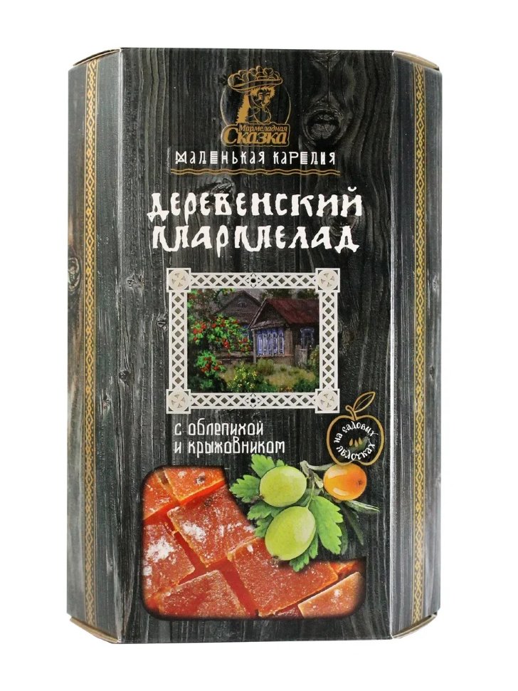  Мармелад деревенский "С крыжовником и облепихой" 300г в Лобне